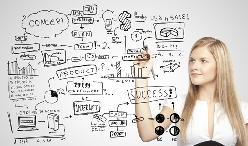 Do you have questions or suggestions? Get in touch with us. CRM-Guide - Contact Female